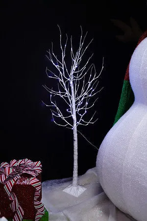 180CM  Birch Tree W/LED Cool White