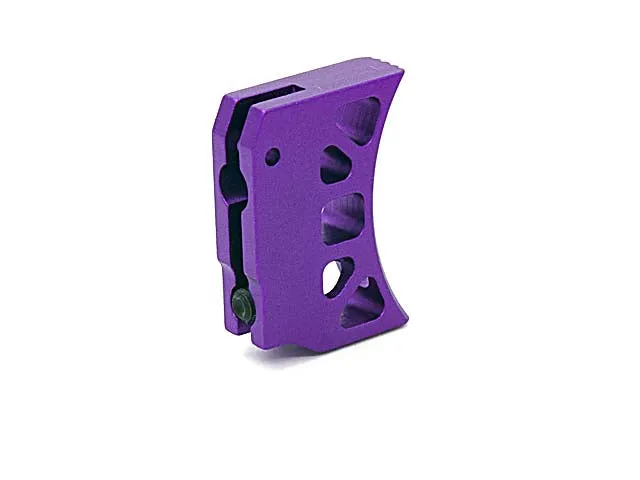 AIP Aluminum Trigger (Type J) for Marui Hi-capa (Purple/Long)