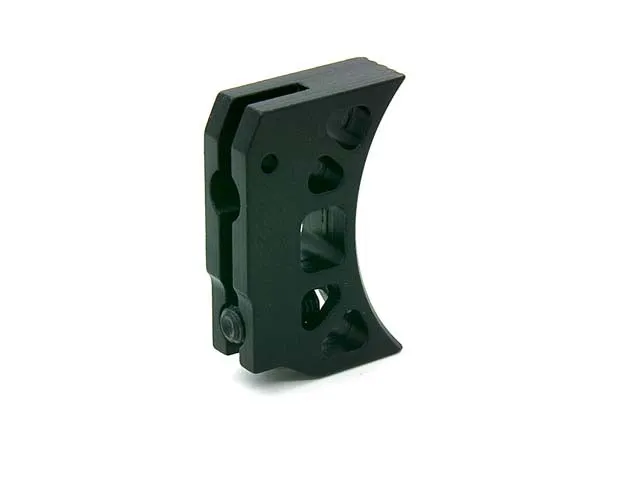 AIP Aluminum Trigger (Type K) for Marui Hi-capa (Black/Short)