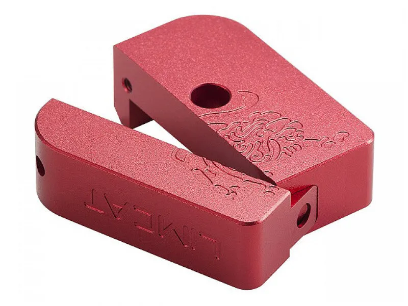 AIP CNC Limcat Puzzle Magazine Base for Marui Hicapa (Red/Large)