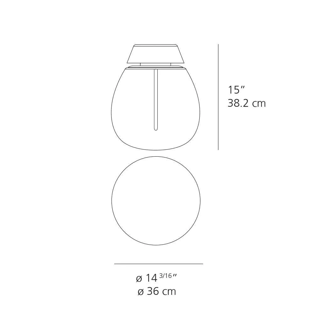 Artemide Empatia 36 wall/ceiling lamp LED