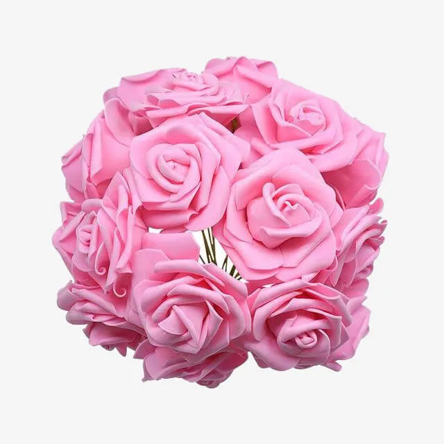 Artificial PE Foam Rose Flower Wedding