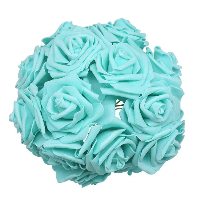 Artificial PE Foam Rose Flower Wedding