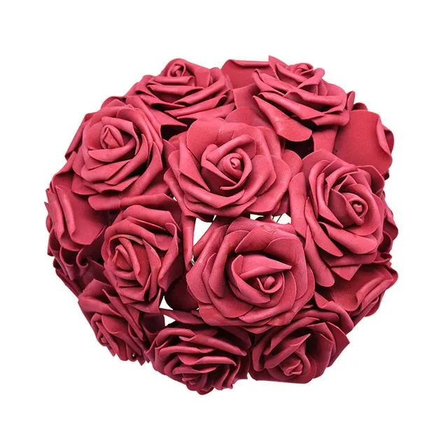 Artificial PE Foam Rose Flower Wedding