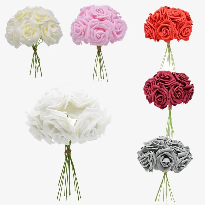 Artificial PE Foam Rose Flower Wedding