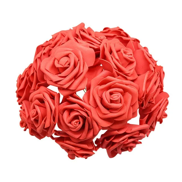 Artificial PE Foam Rose Flower Wedding