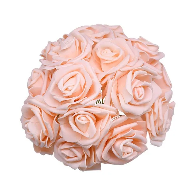 Artificial PE Foam Rose Flower Wedding