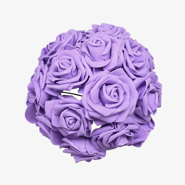 Artificial PE Foam Rose Flower Wedding