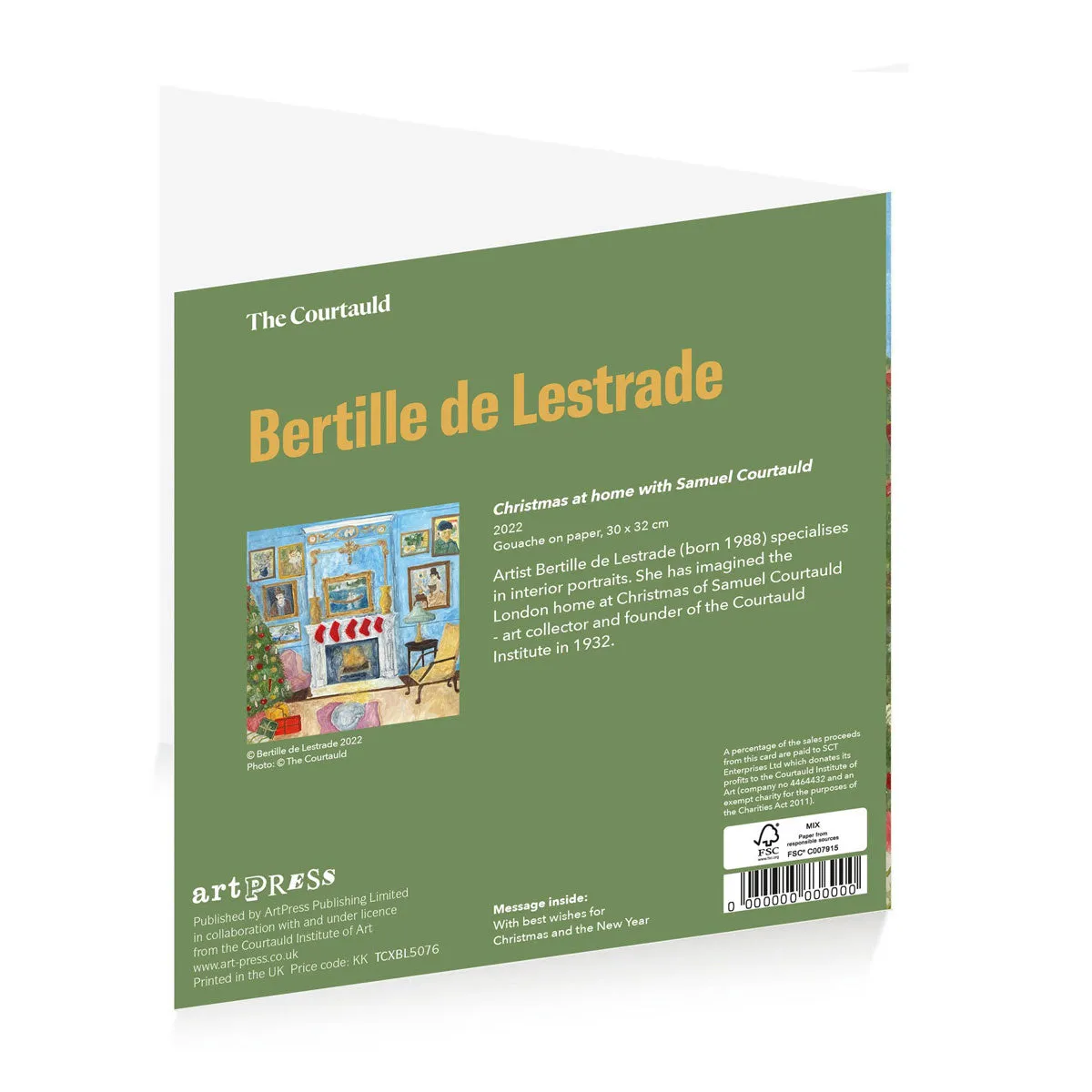 Bertille de Lestrade A Courtauld Christmas Wallet