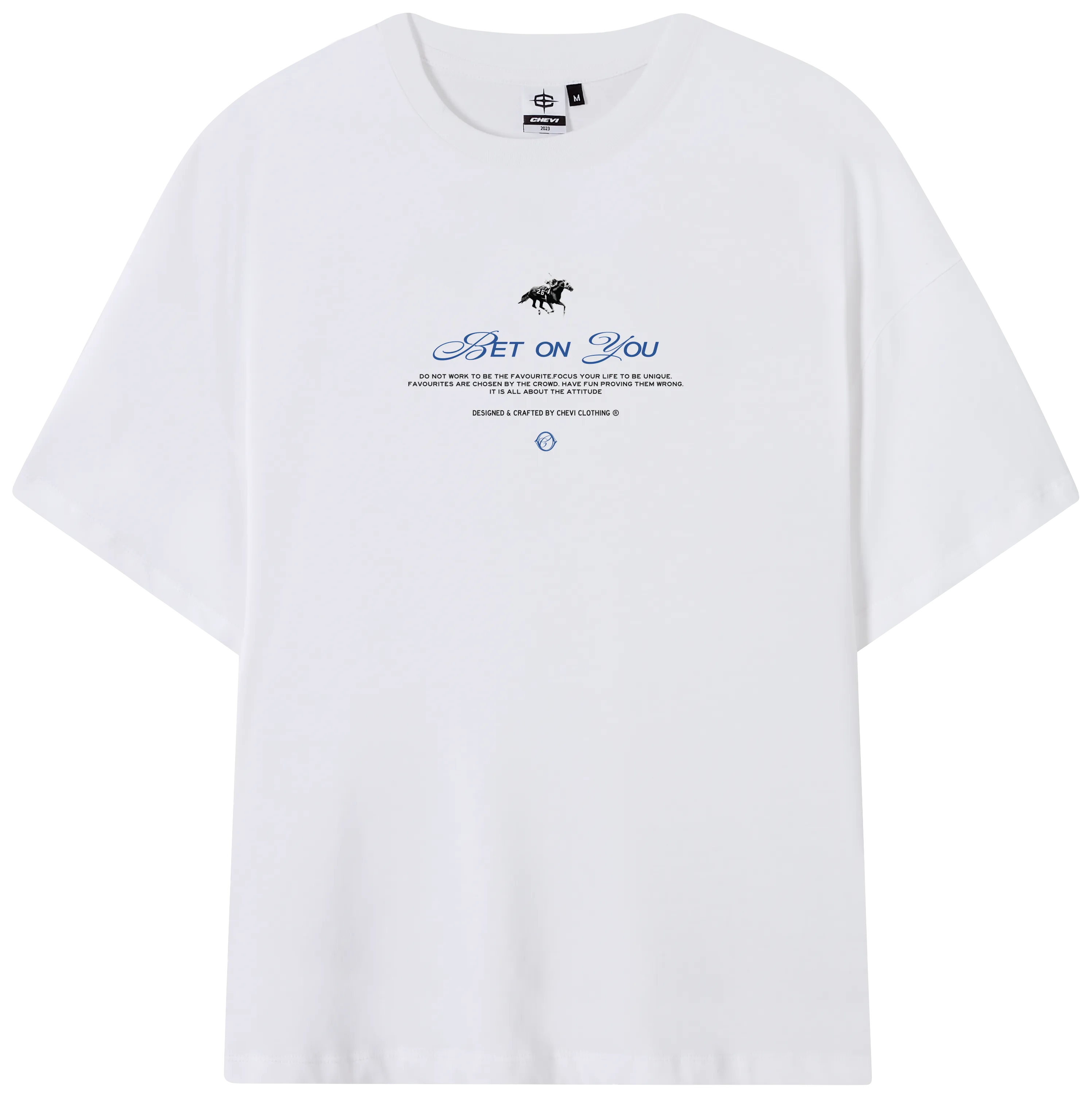 BET ON YOU TEE (WHITE)