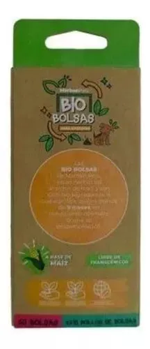 Biobolsas Compostable Excremento De Mascota Caja De 4 Rollos