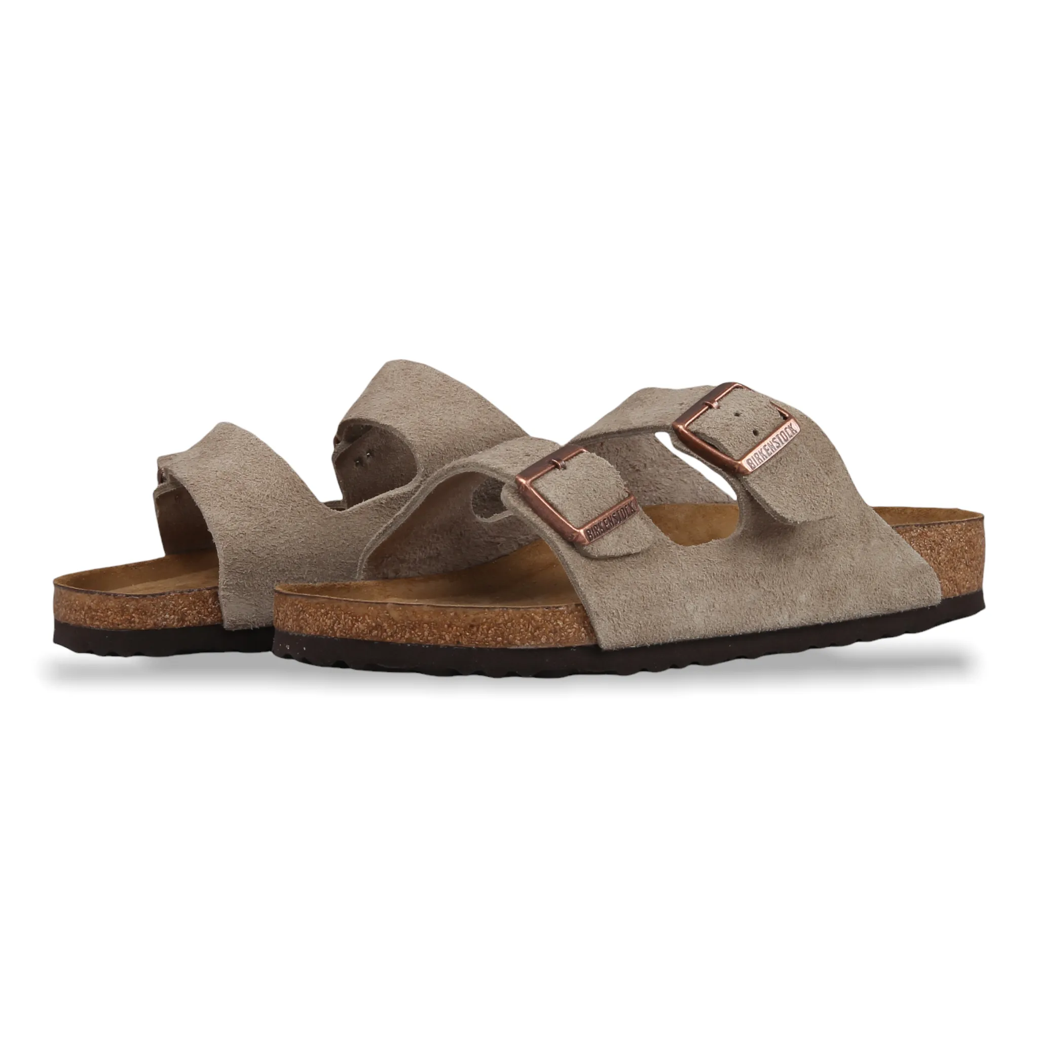 Birkenstock Arizona Suede Leather I Taupe