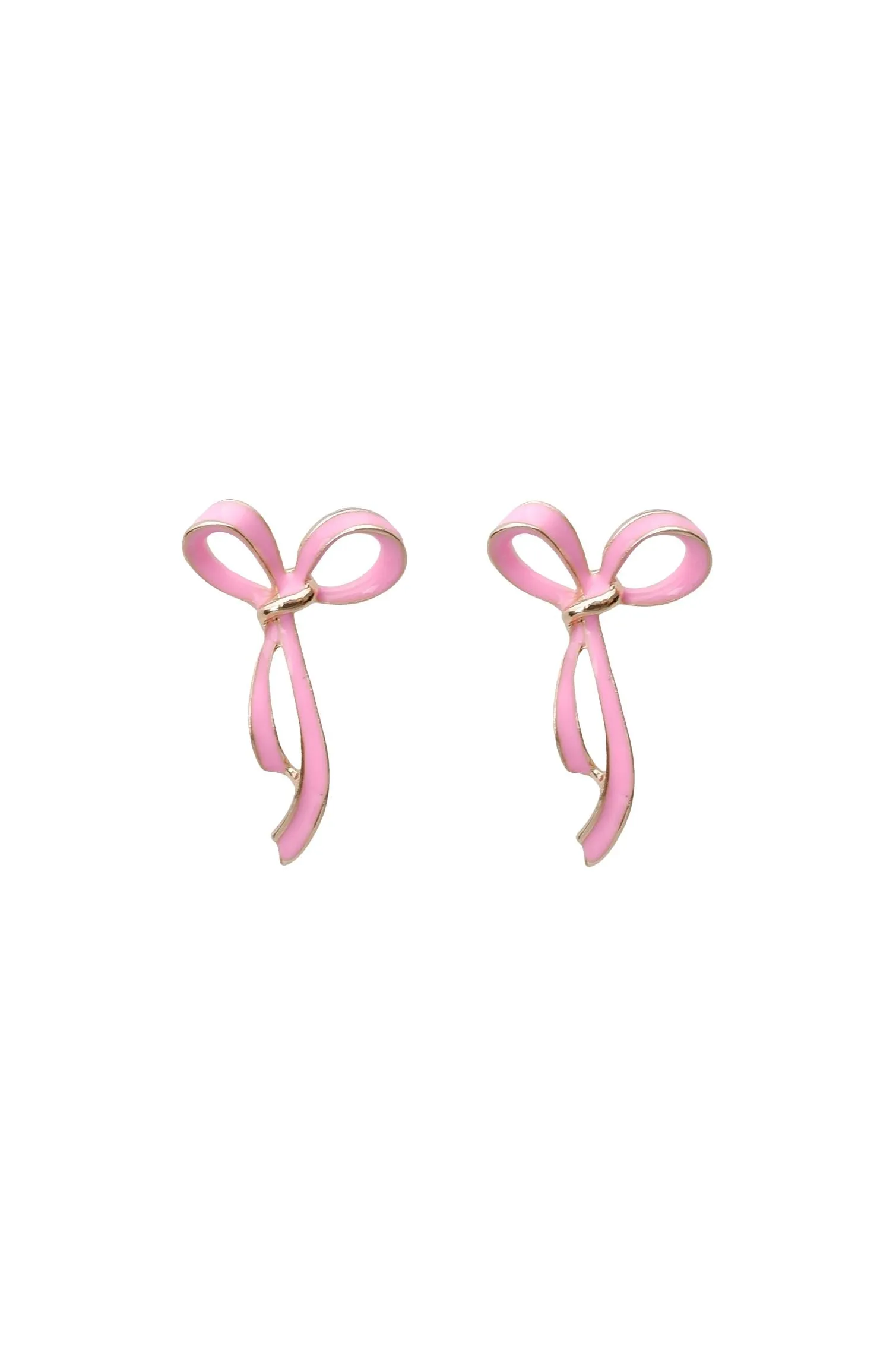 Black Colour - Bcelise Earrings - Pink