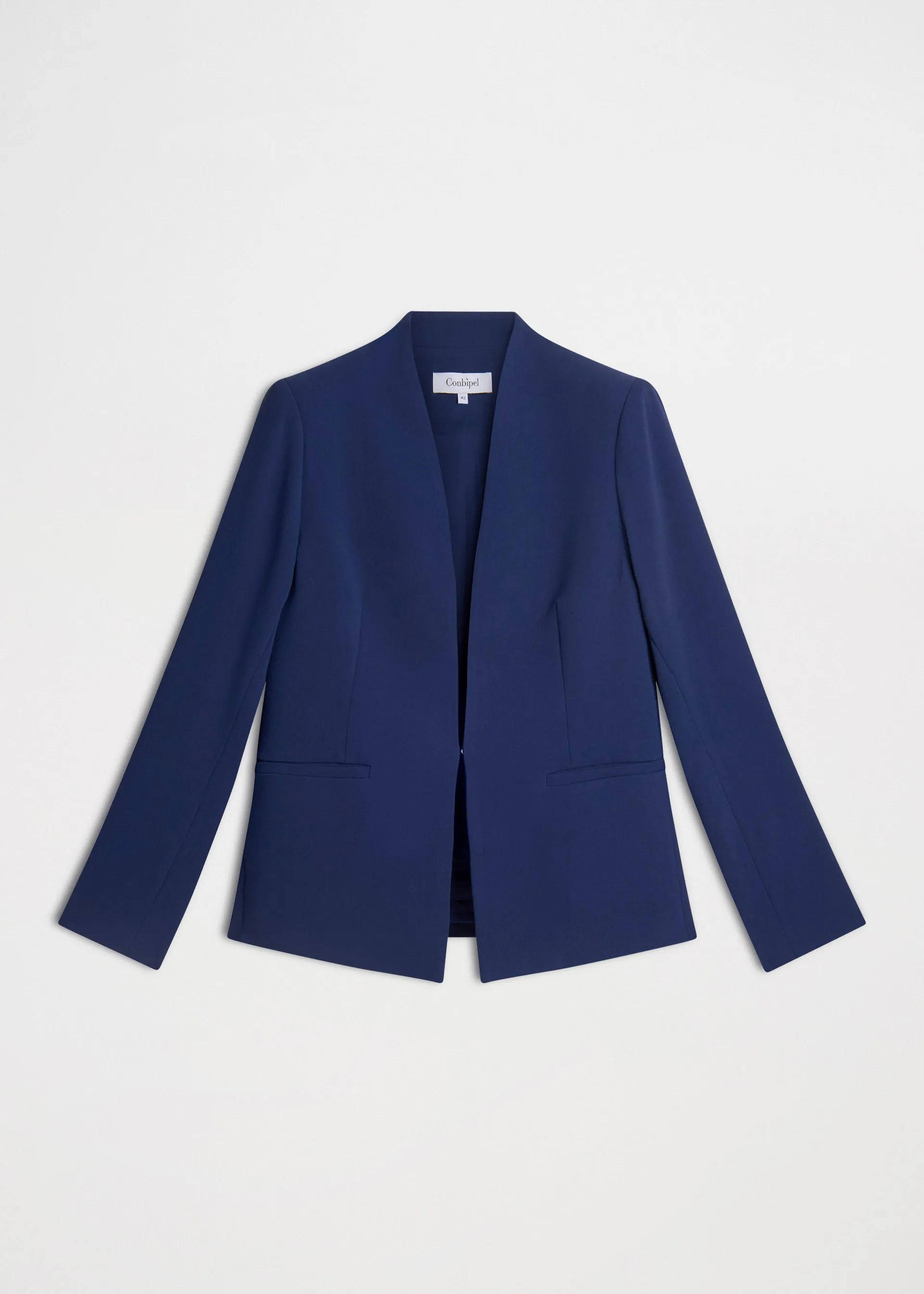 Blazer senza collo