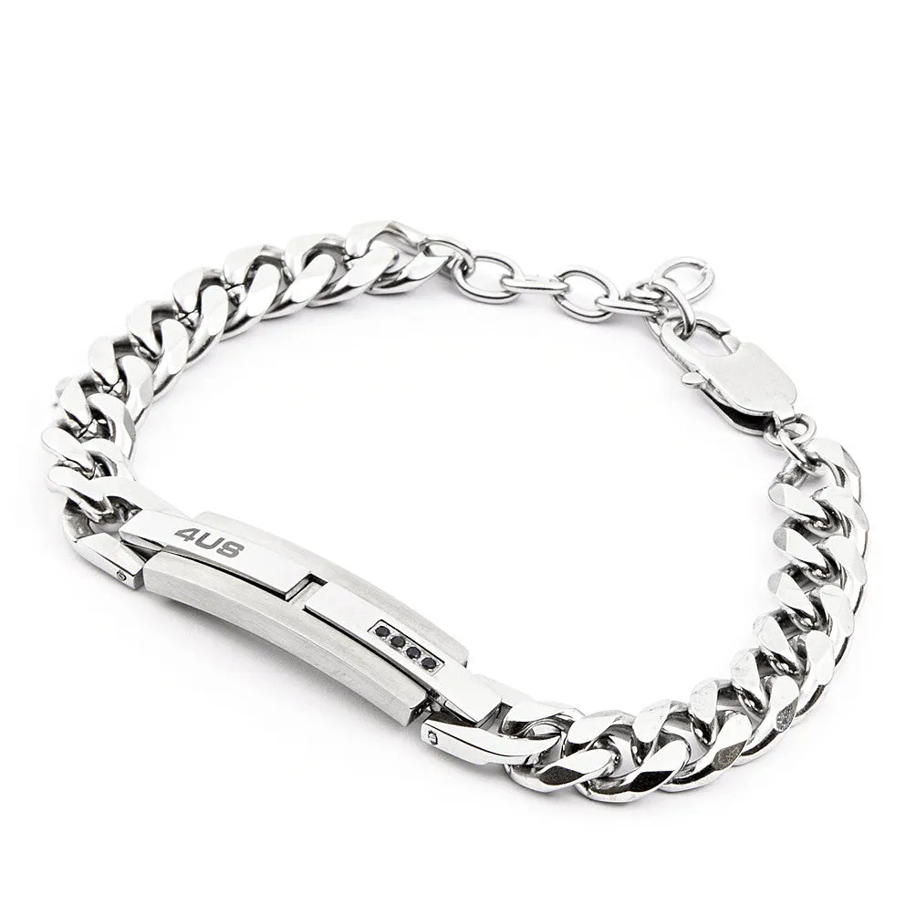 Bracciale uomo gioielli 4US Cesare Paciotti 4UBR4098