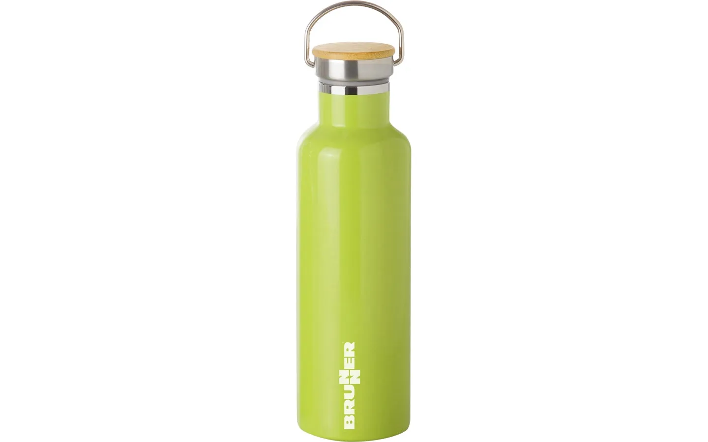 BRUNNER SHOT BORRACCIA 750ml IN ACCIAIO INOX CON TAPPO IN BAMBOO