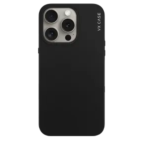 Capa Emborrachada VX Case iPhone 15 Pro Max - Preta Fosca