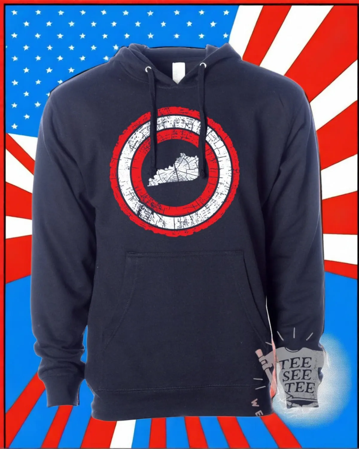 Cap'n Kentucky Pullover Hoodie | Tee See Tee Exclusive