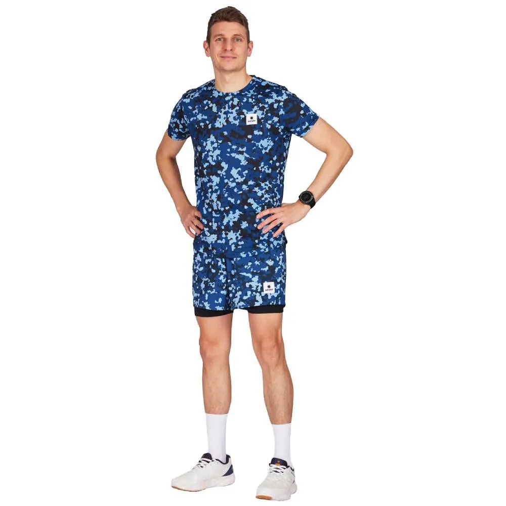 Combat T-shirt Camo Blue