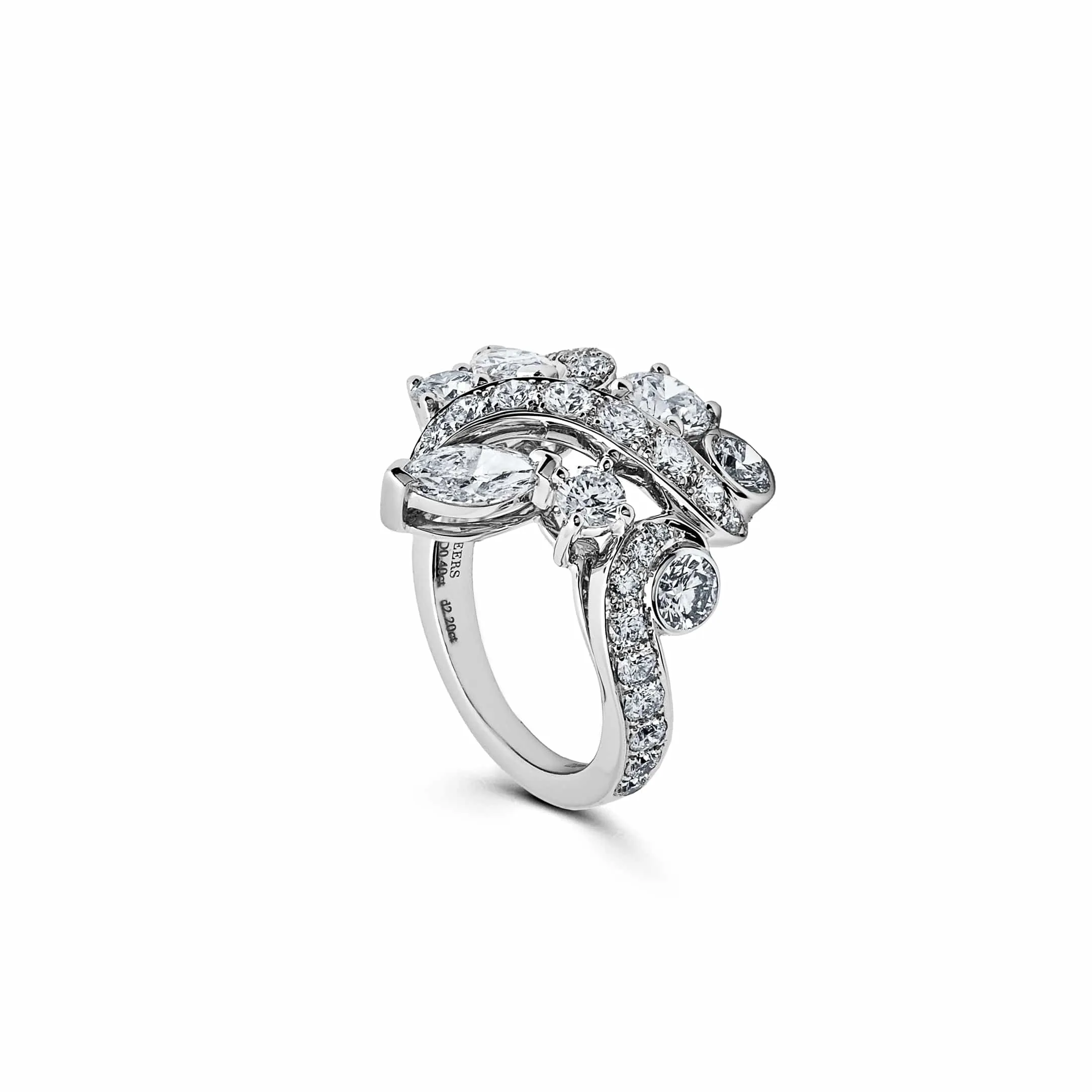 De Beers 'Adonis Rose' Cluster Ring