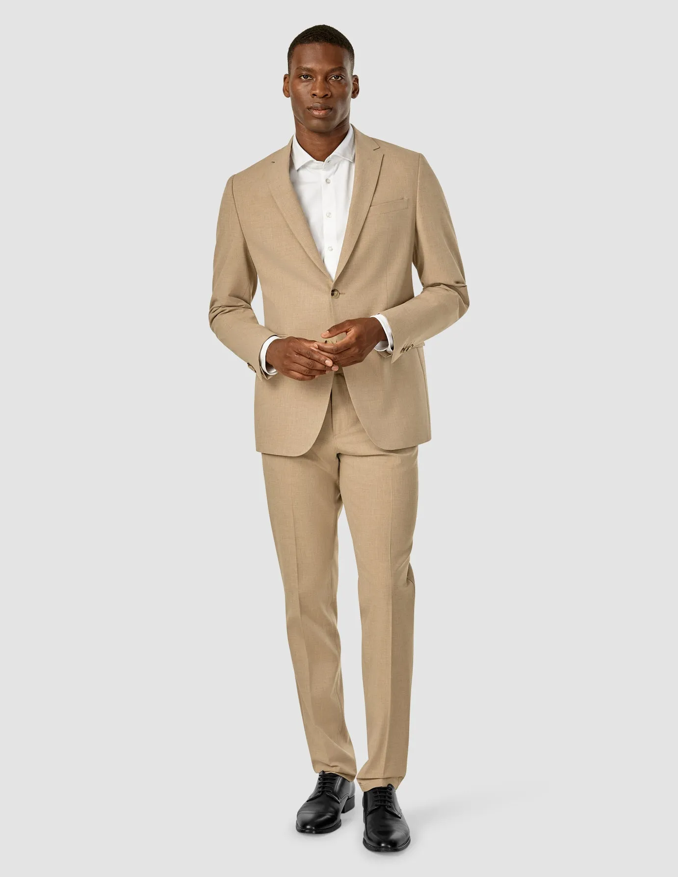 Essential Suit Pants Regular Sand Grain