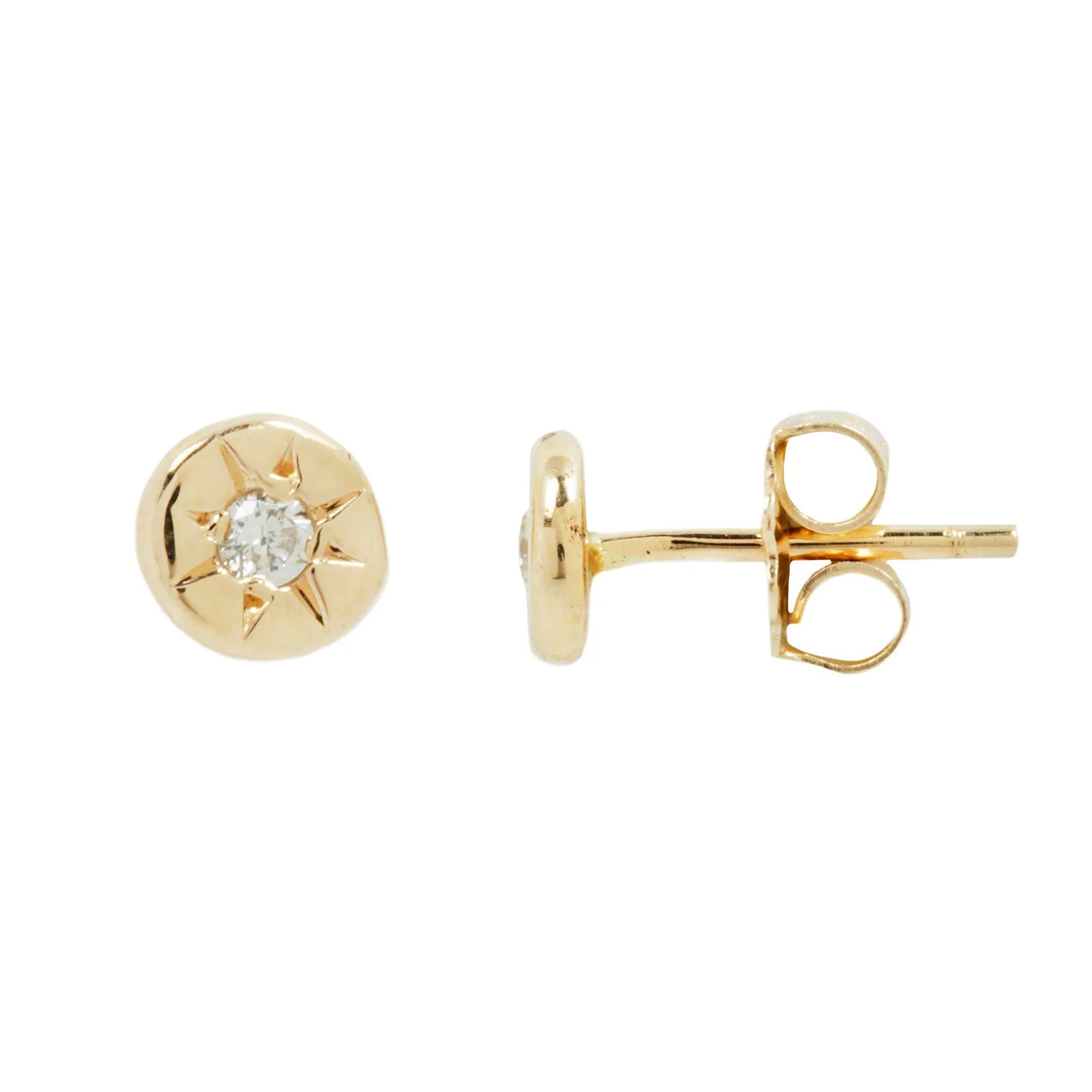 Estrella Diamond Star Studs