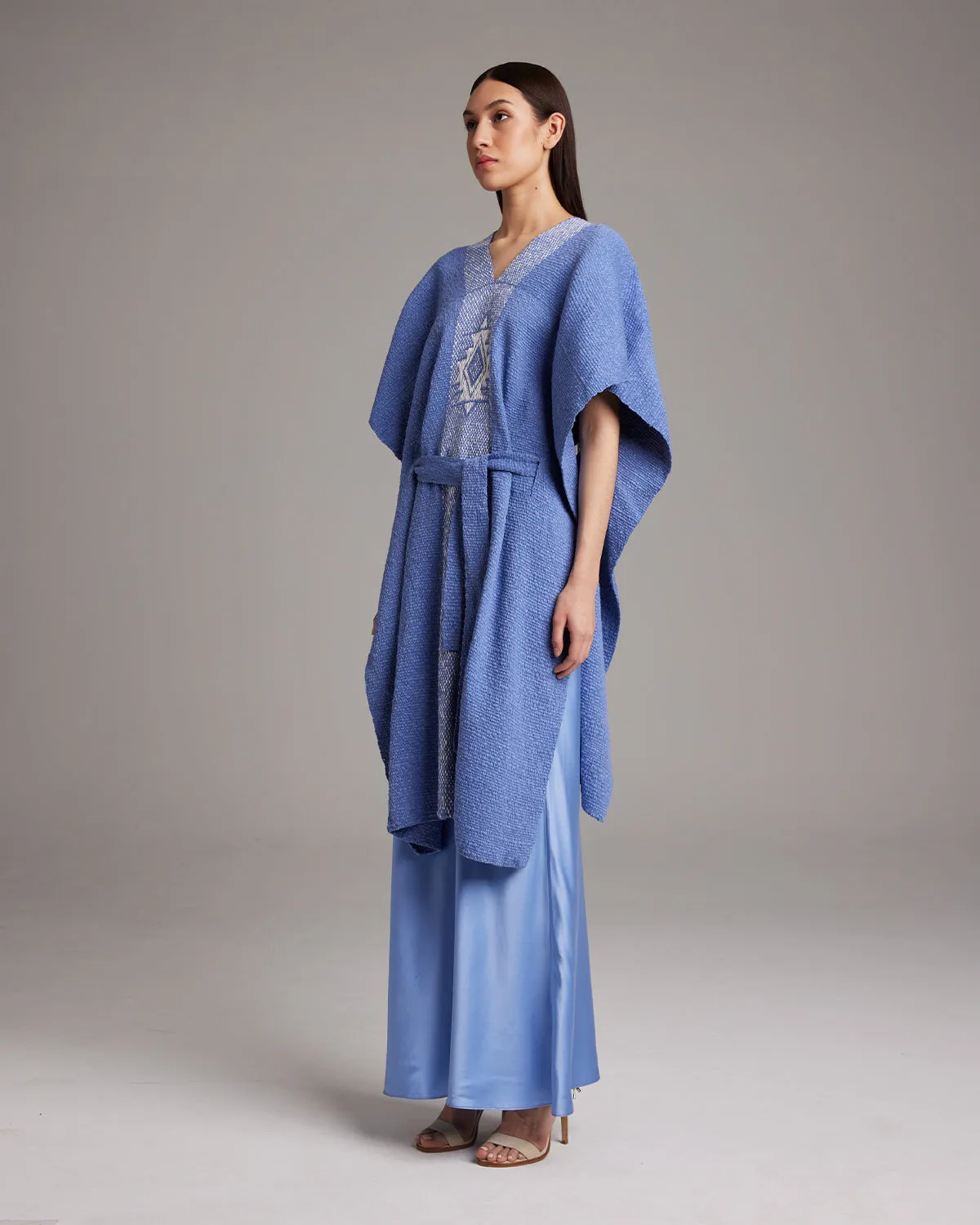 Estrella Kaftan in Textured Cotton