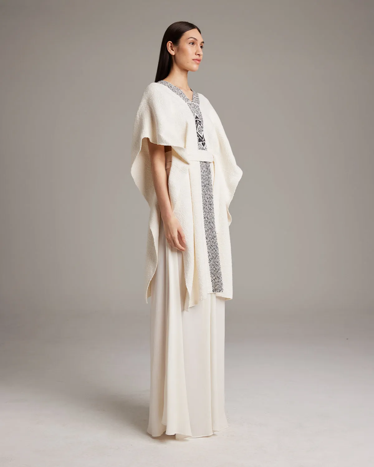 Estrella Kaftan in Textured Cotton