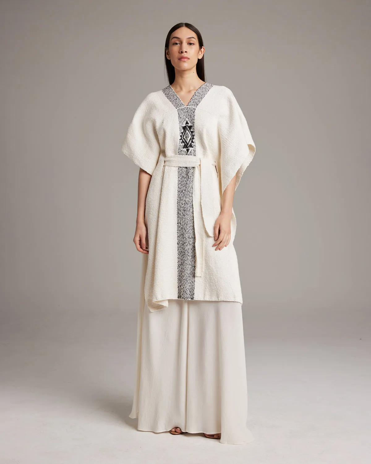 Estrella Kaftan in Textured Cotton