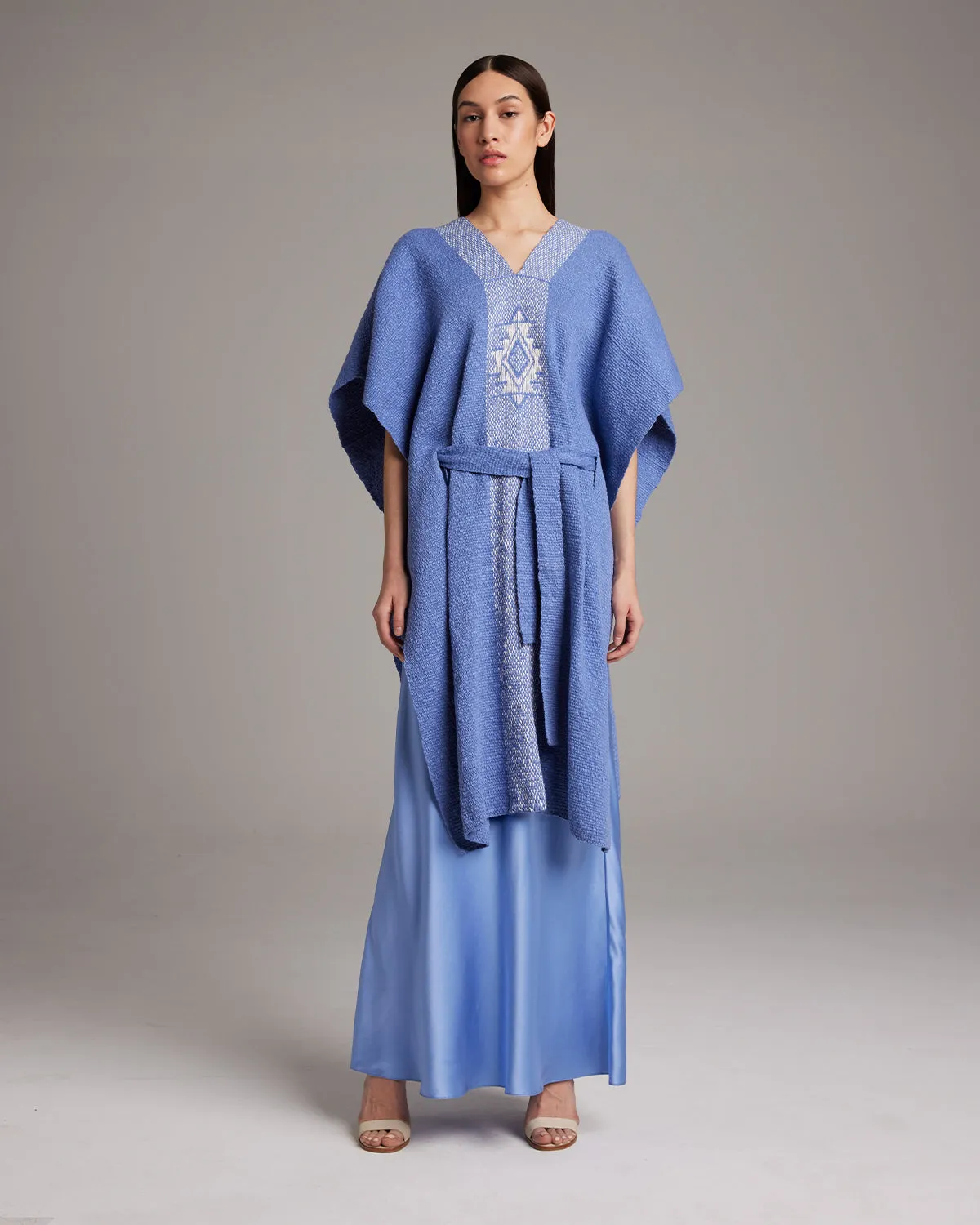 Estrella Kaftan in Textured Cotton