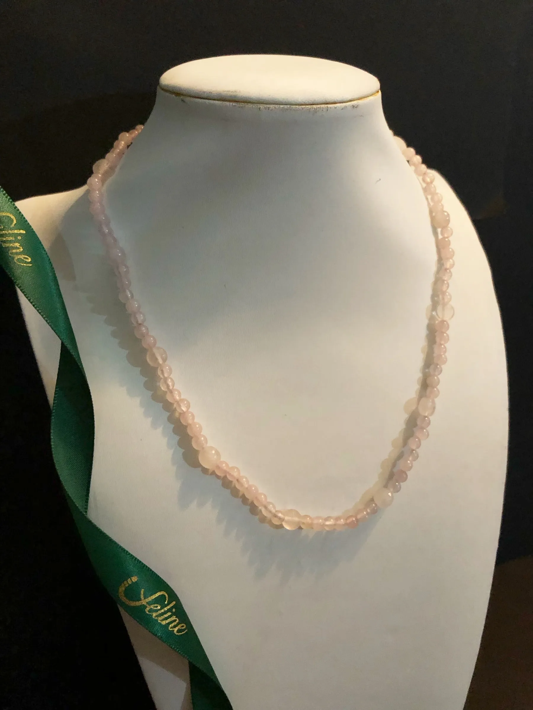 Estrella Rose Quartz Necklace