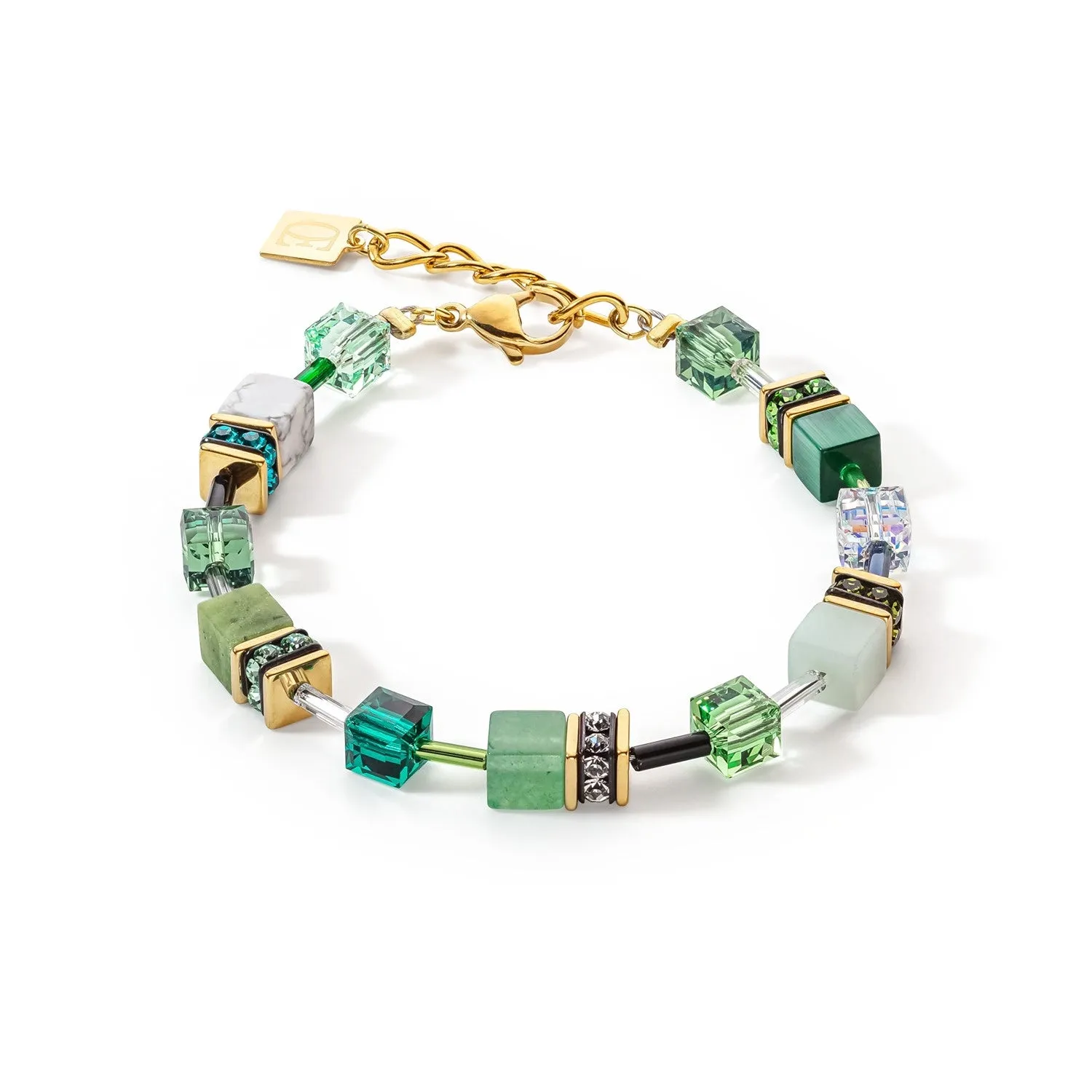 GeoCUBE Iconic Precious Green Bracelet