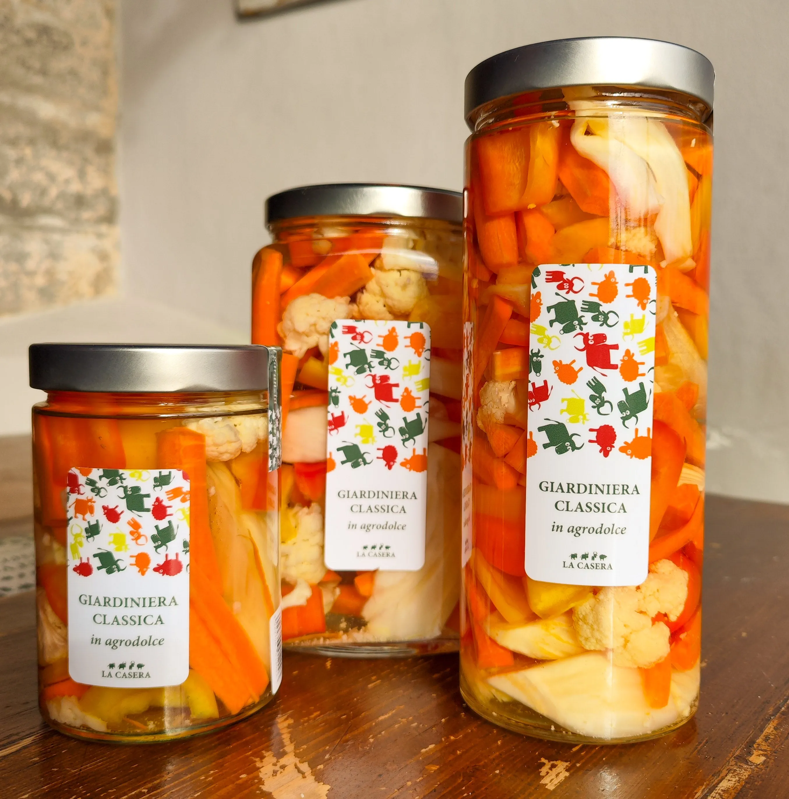 GIARDINIERA IN AGRODOLCE