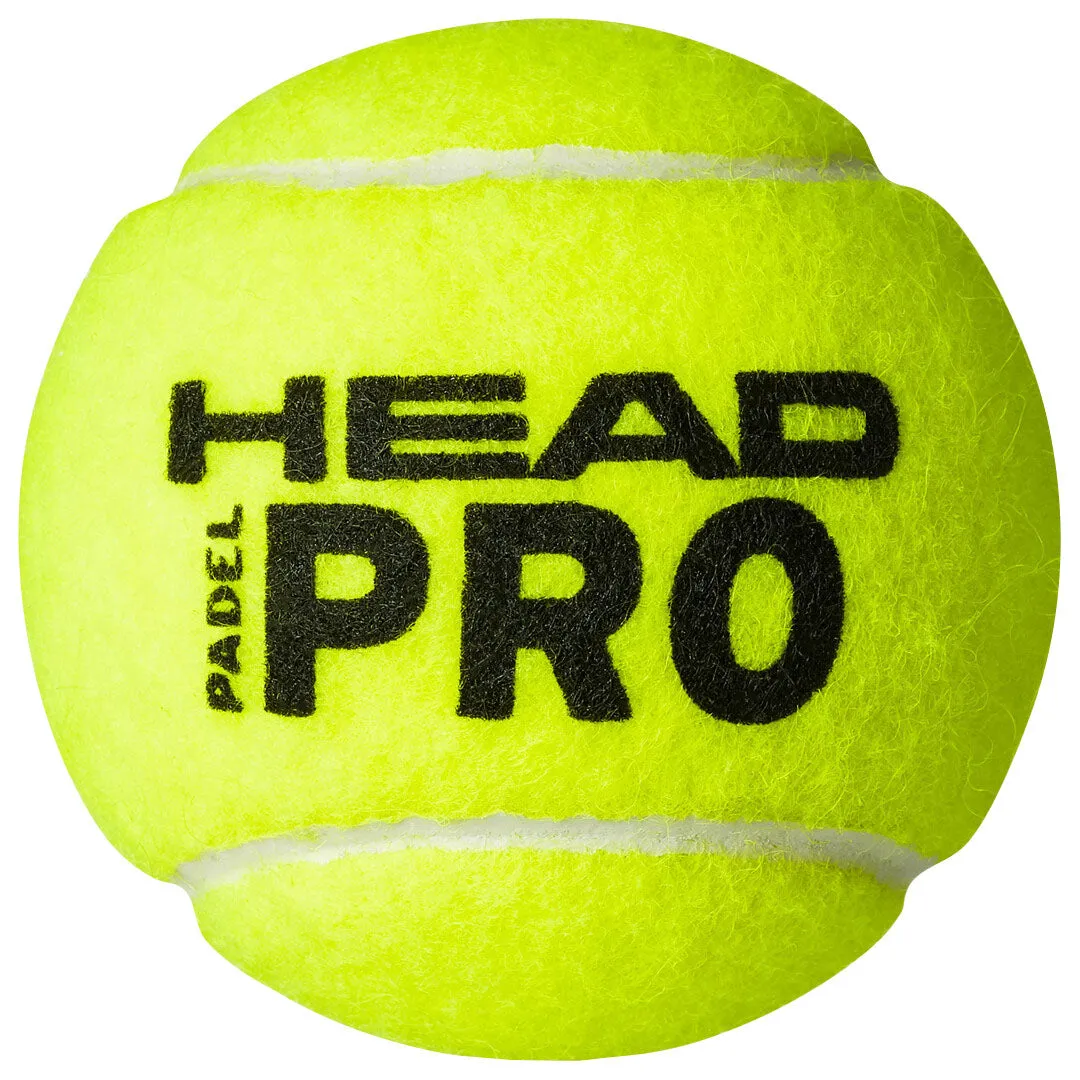 Head Pro Padel Balls - 1 Dozen