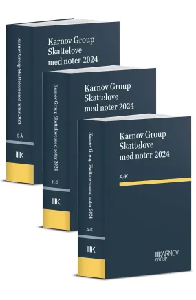 Karnov Group Skattelove med noter 2024