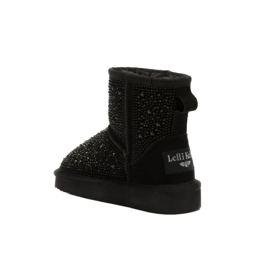 LELLI KELLY STIVALETTO CON PELLICCIA LKHK3770 OLIVIA NERO