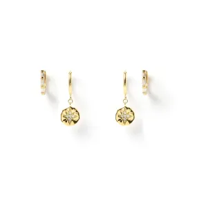 Lila Earring Stack - Gold