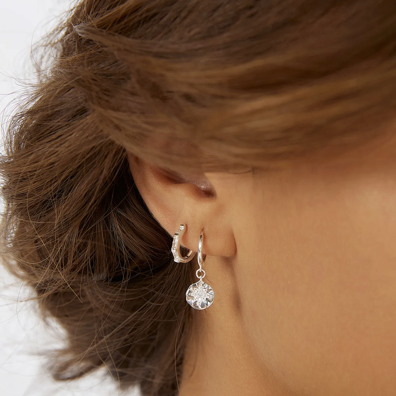 Lila Earring Stack - Silver