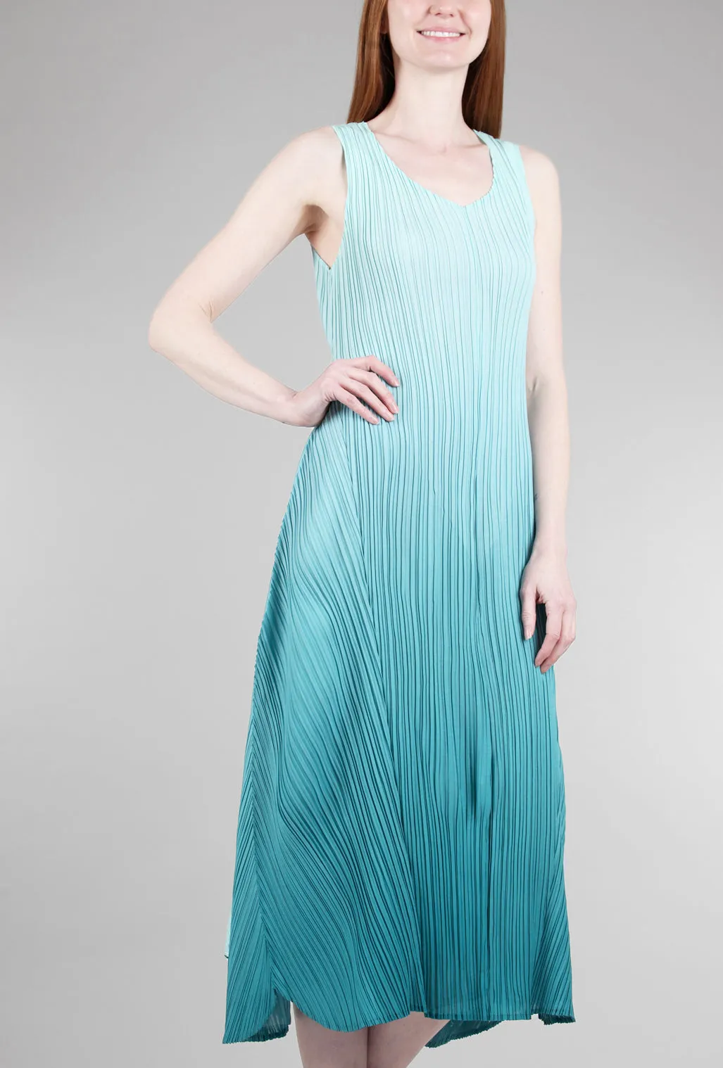 Long Estrella Dress, Lake House Ombre