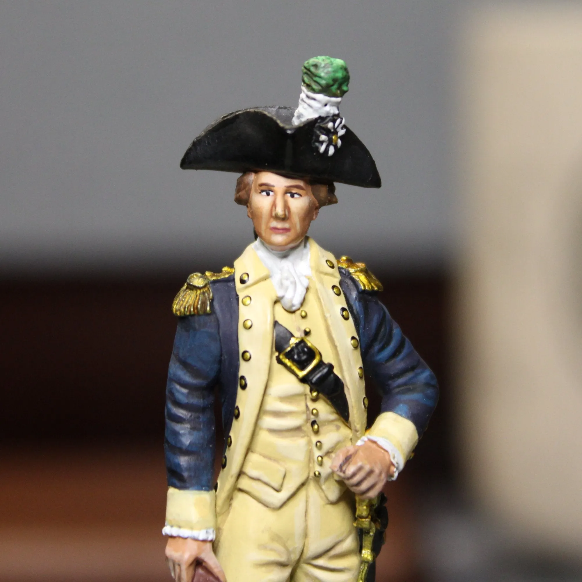 Miniature Collector's Figurine Marquis de Lafayette