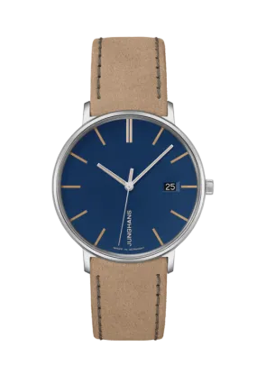 Montre Junghans - Form Damen cadran bleu