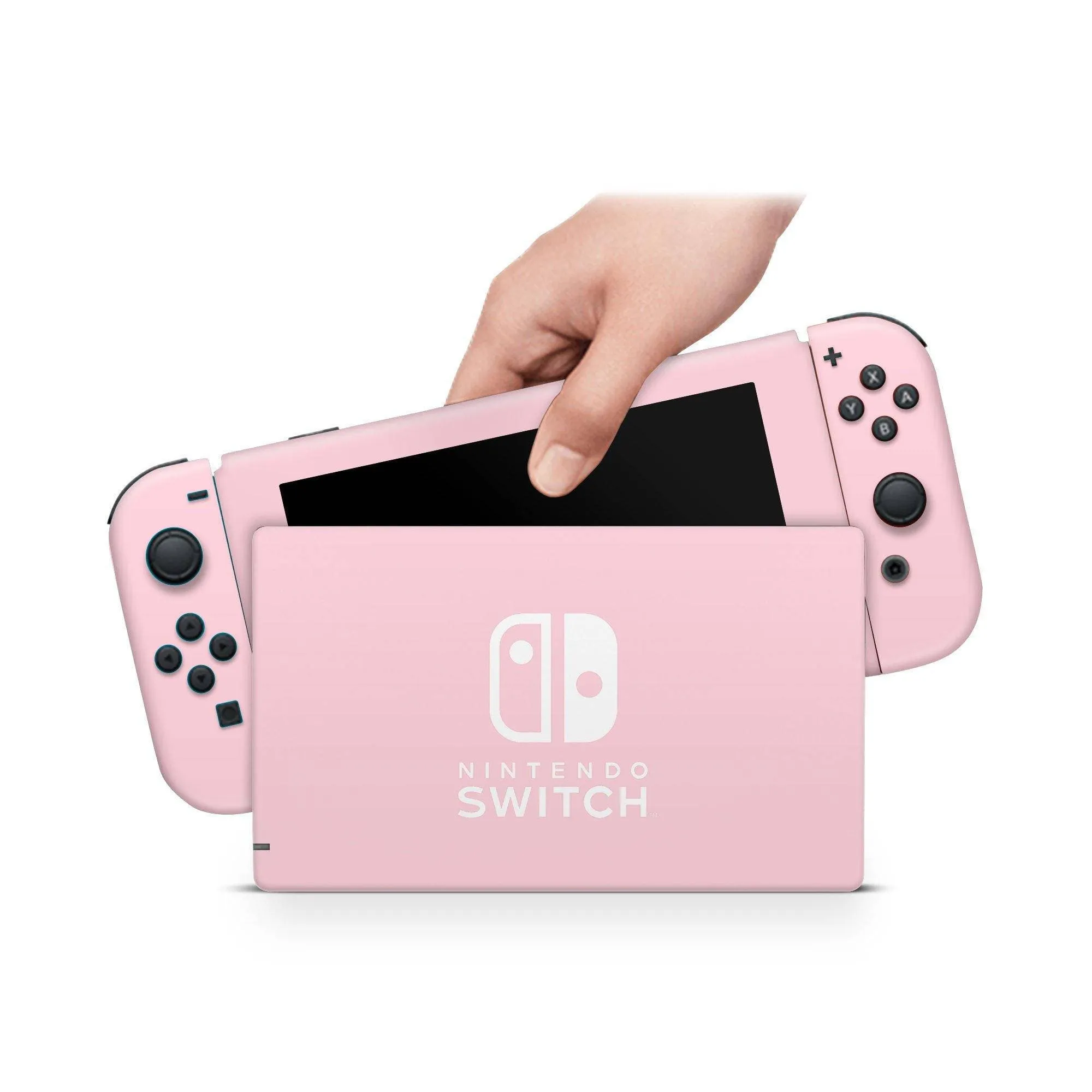 Nintendo Switch Skin Decals - Pink - Wrap Vinyl Sticker