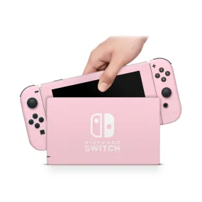 Nintendo Switch Skin Decals - Pink - Wrap Vinyl Sticker