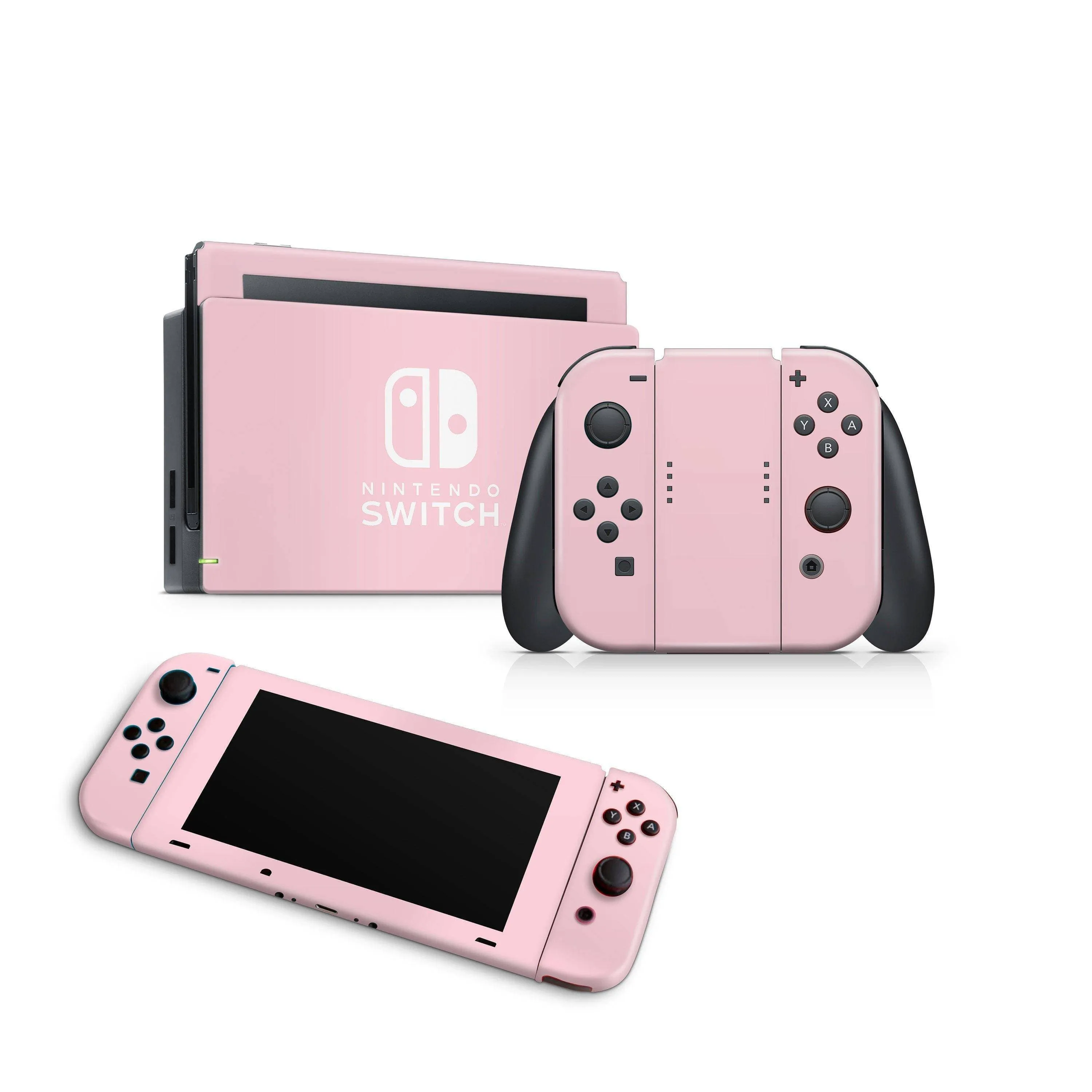 Nintendo Switch Skin Decals - Pink - Wrap Vinyl Sticker