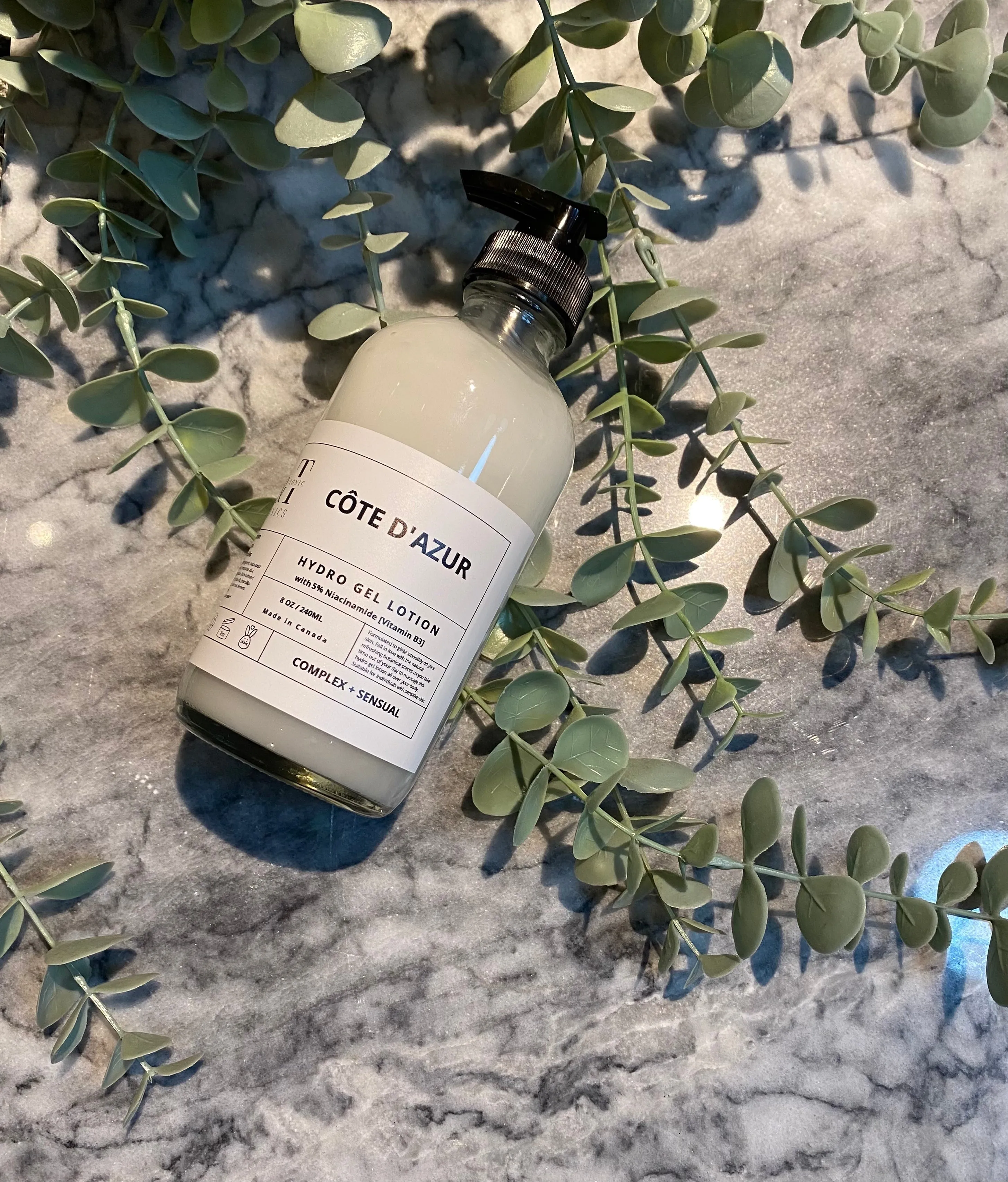 Oak & Tonic Organics | Côte D'azur Hydro-Gel Hand & Body Lotion