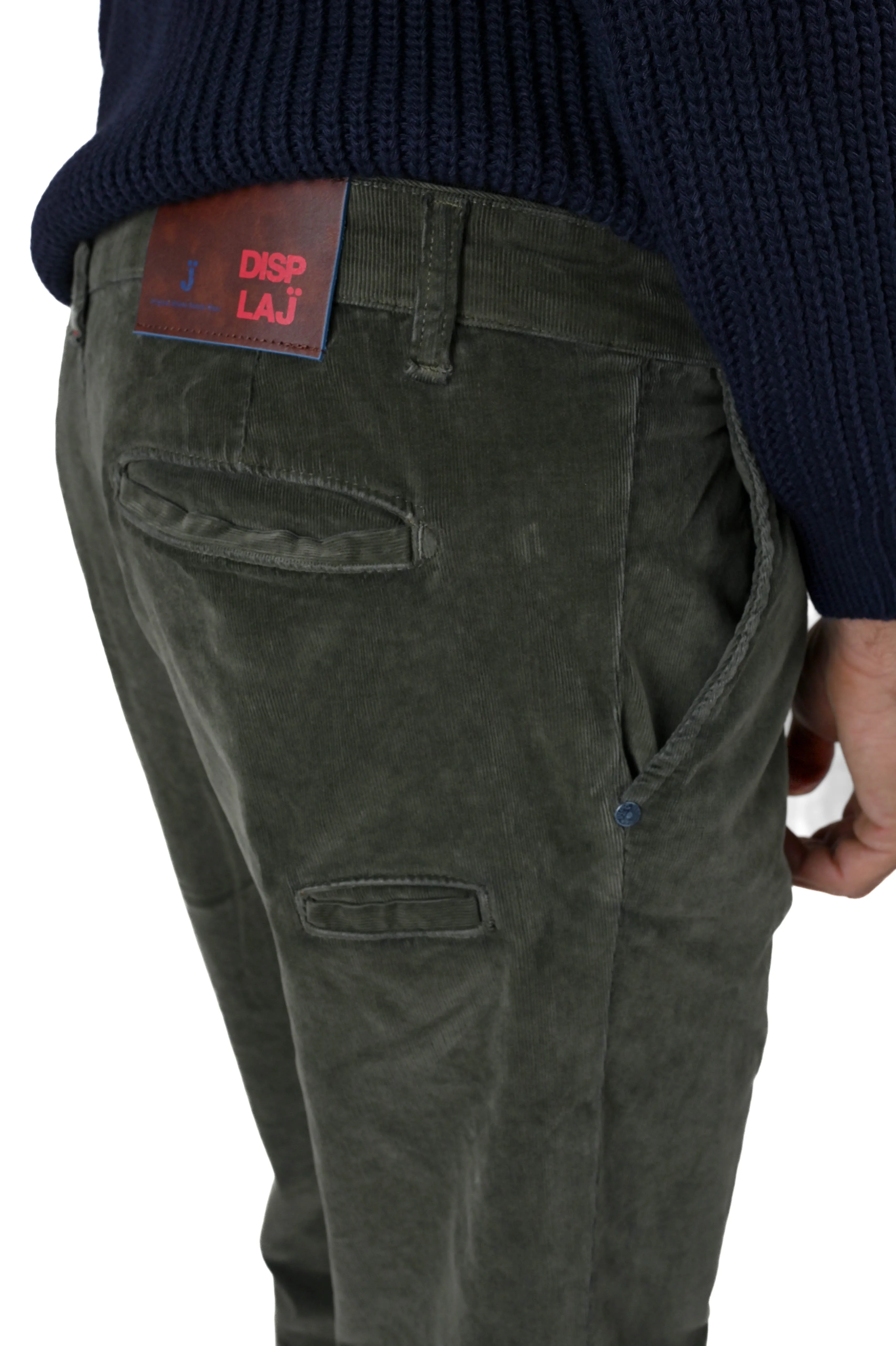 Pantaloni in velluto tapered New Private Jumbo FW23/24