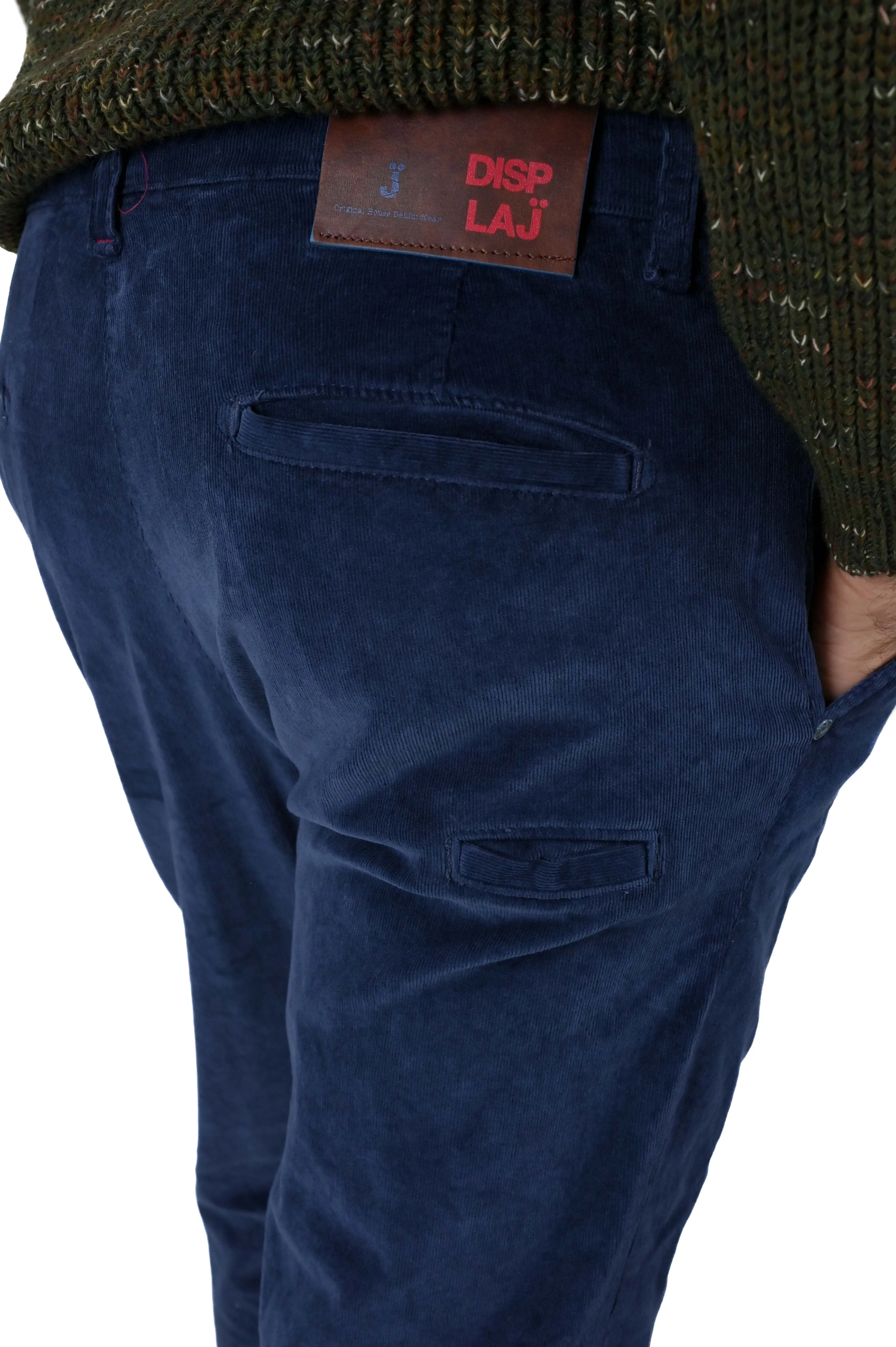 Pantaloni in velluto tapered New Private Jumbo FW23/24