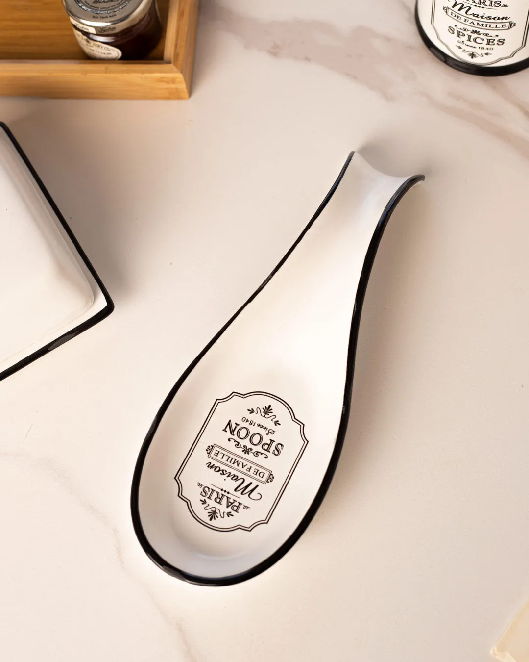 'Paris Maison De Famille' Spoon Rest