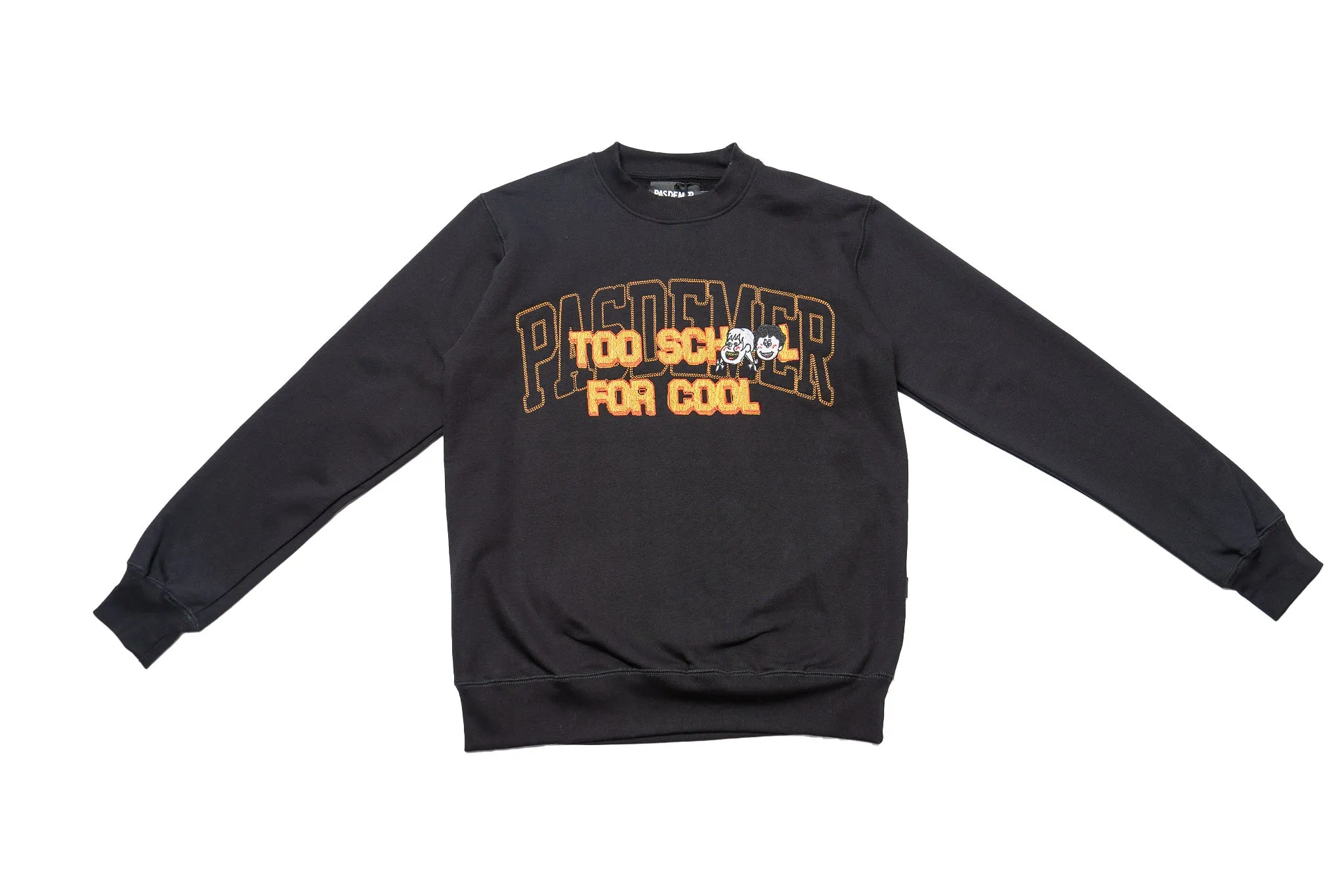 Pas de Mer Too School Sweatshirt "Black"