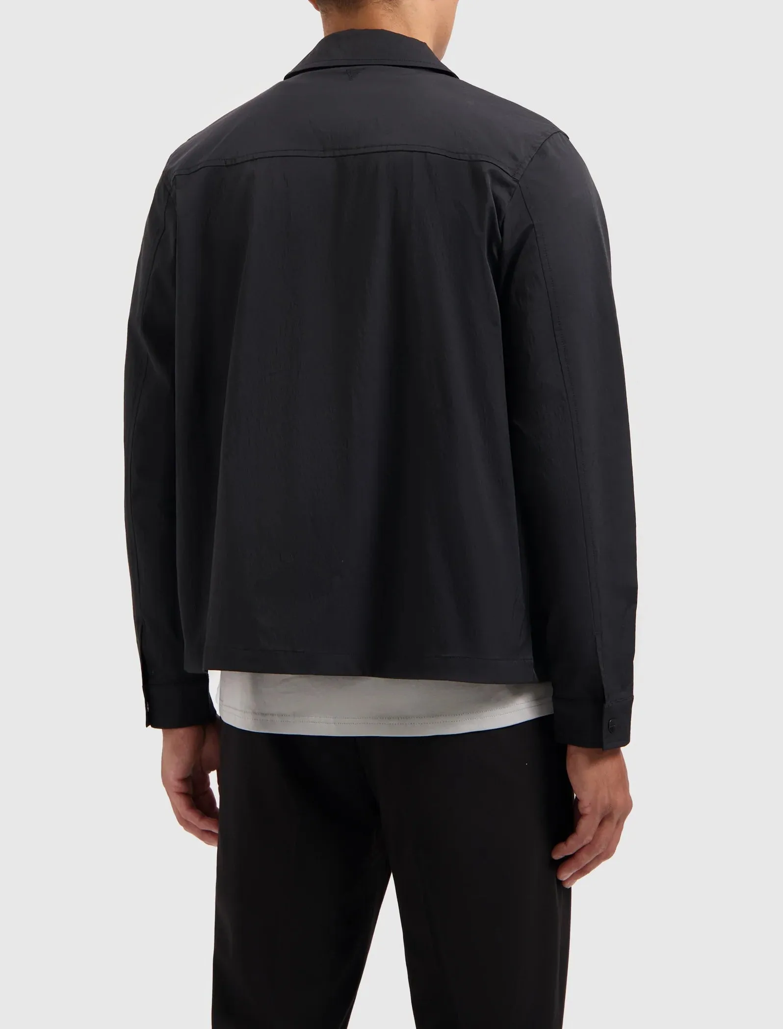 Pure Path Crepe Stretch Overshirt